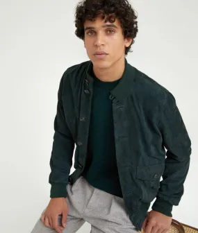 A1 Bomber Jacket in Suede