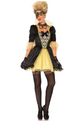 Barock Kostüm mit Maske (Grösse: S)
