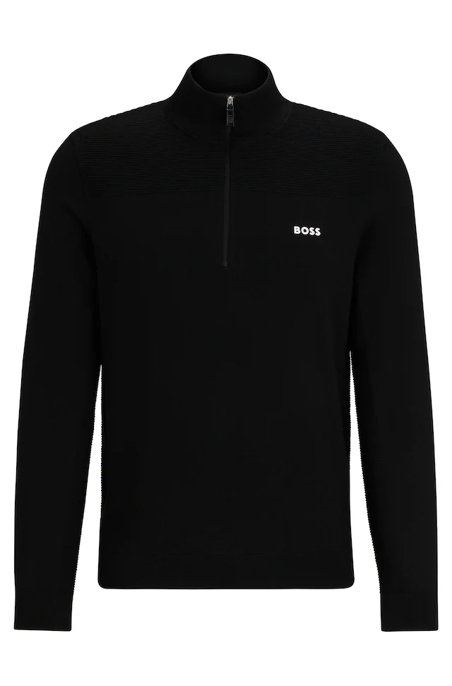 BOSS GREEN Strickpullover »Momentum-X_QZ«, mit Reissverschluss online shoppen | Jelmoli-Versand