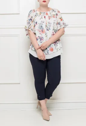 Comfortable cropped pants