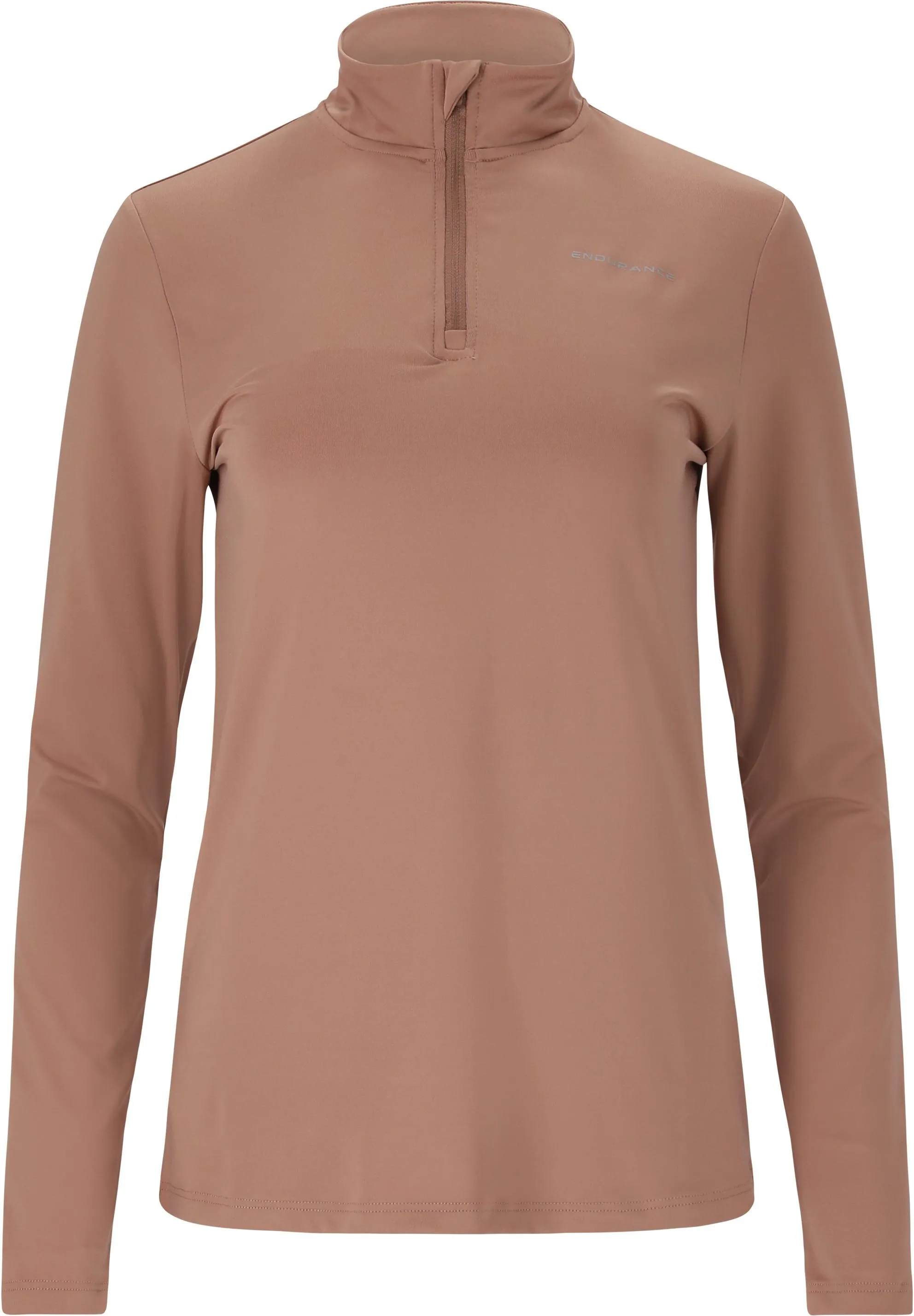 Endurance Jaelyn Langarmshirt Damen 5133 Beaver Fur im Online Shop von kaufen