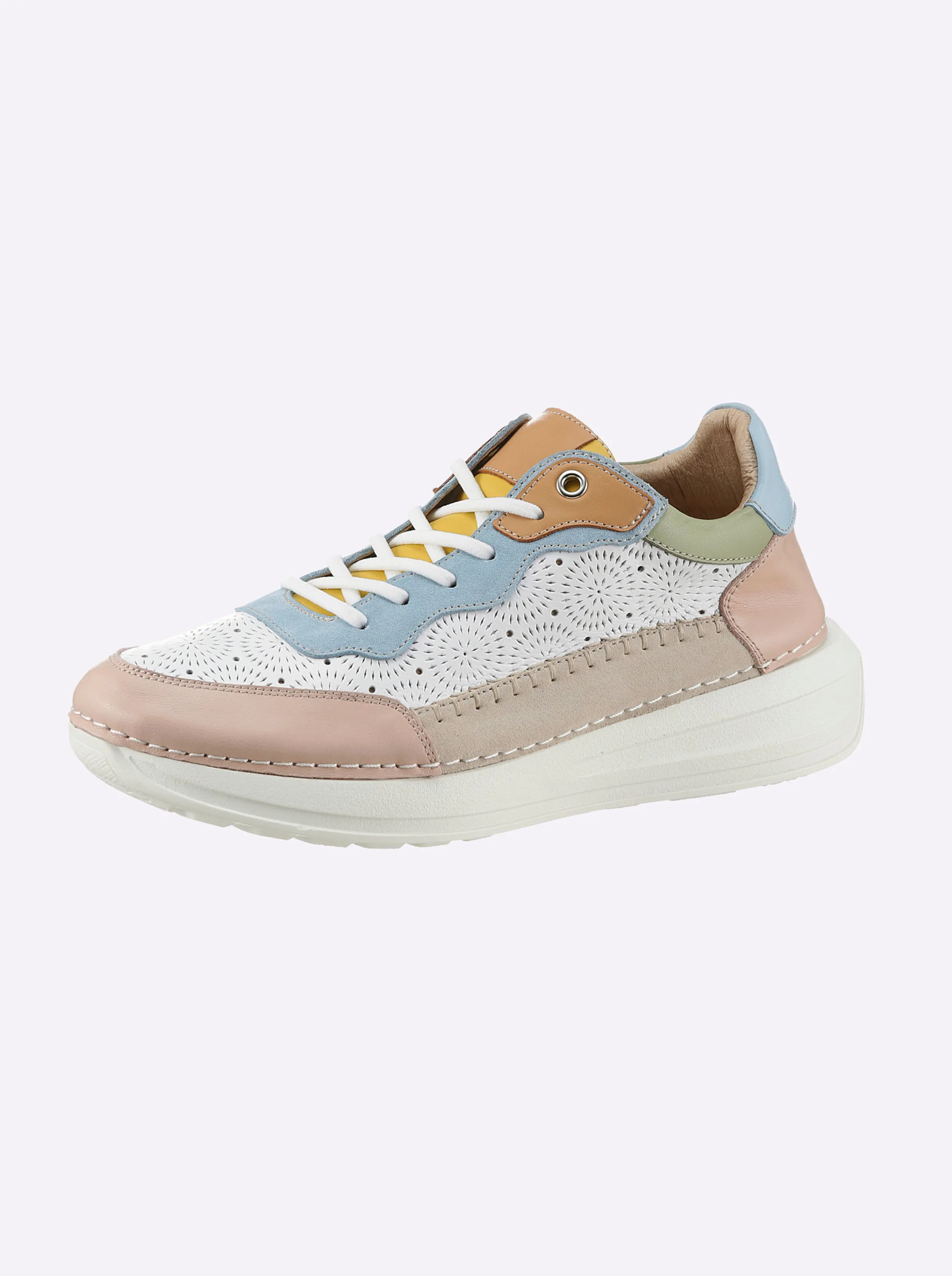 Gemini Sneaker in weiß-bunt