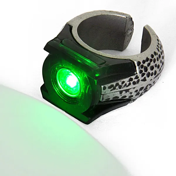 Green Lantern - Energie Ring mit Leuchteffekt-| Elbenwald