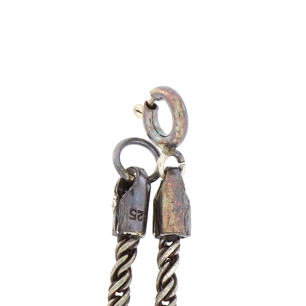 Halskette dünne Schlangenkette Handarbeit Kette d=2 mm L=550 mm X-C-27