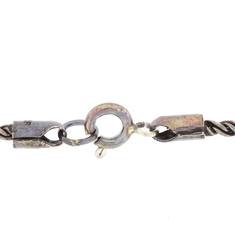 Halskette dünne Schlangenkette Handarbeit Kette d=2 mm L=550 mm X-C-27