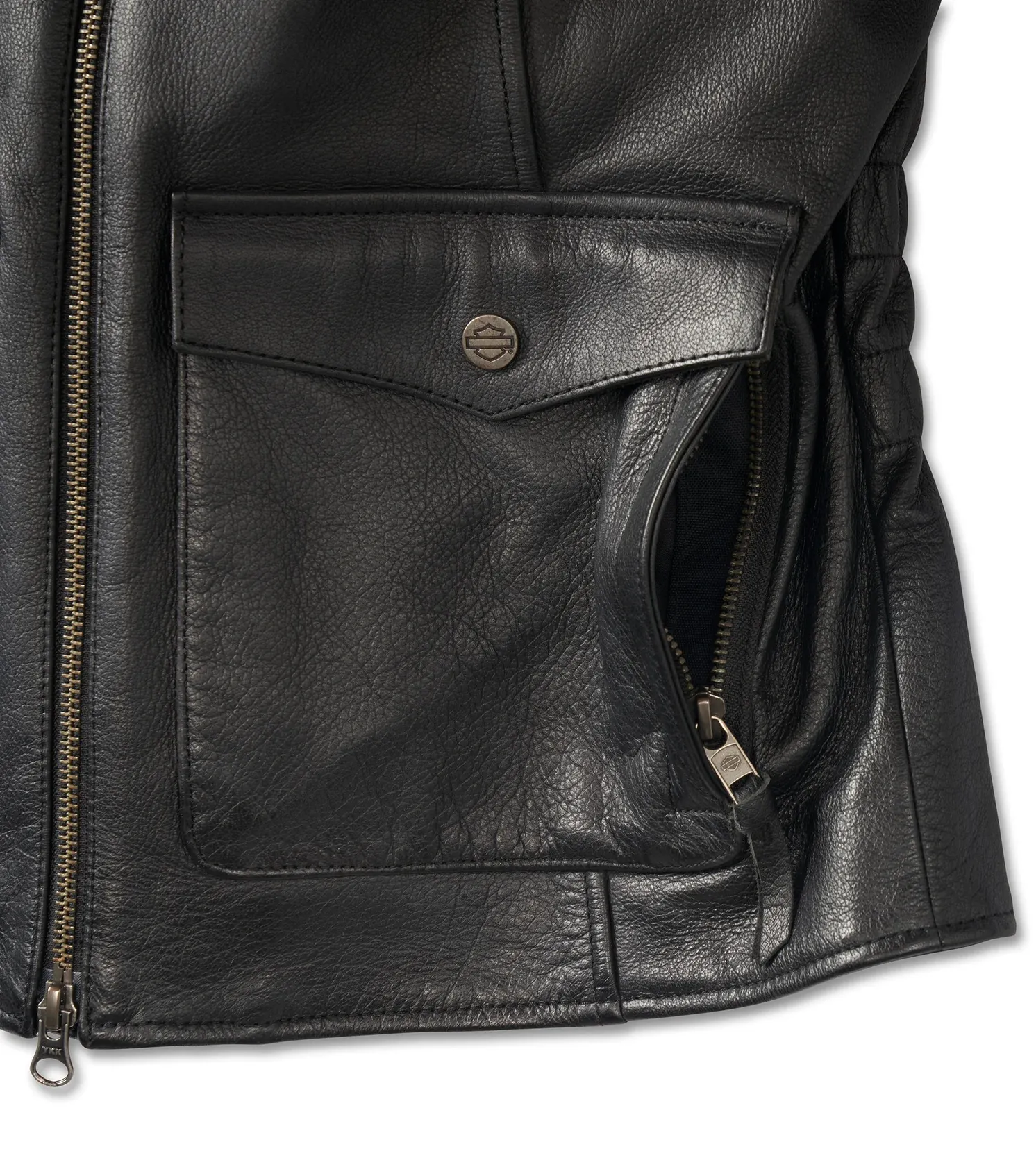 Harley-Davidson Damen Lederjacke Captains Layering System
