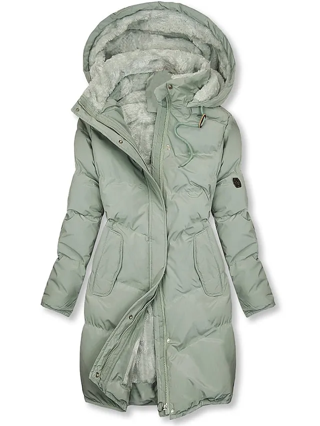 Heidi-Mode | Warme Damenjacke mit Kapuze