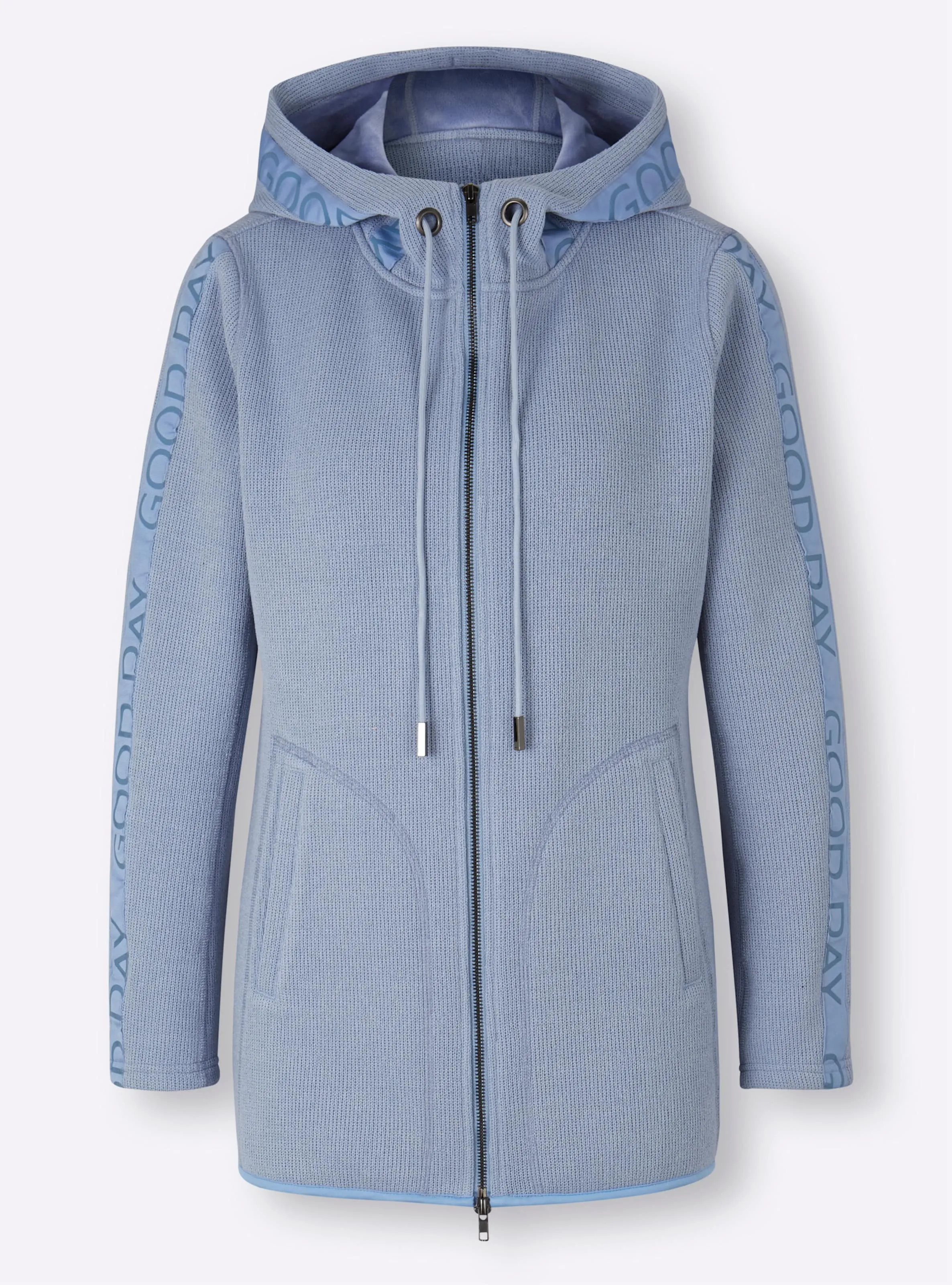 heine Strickblazer in bleu