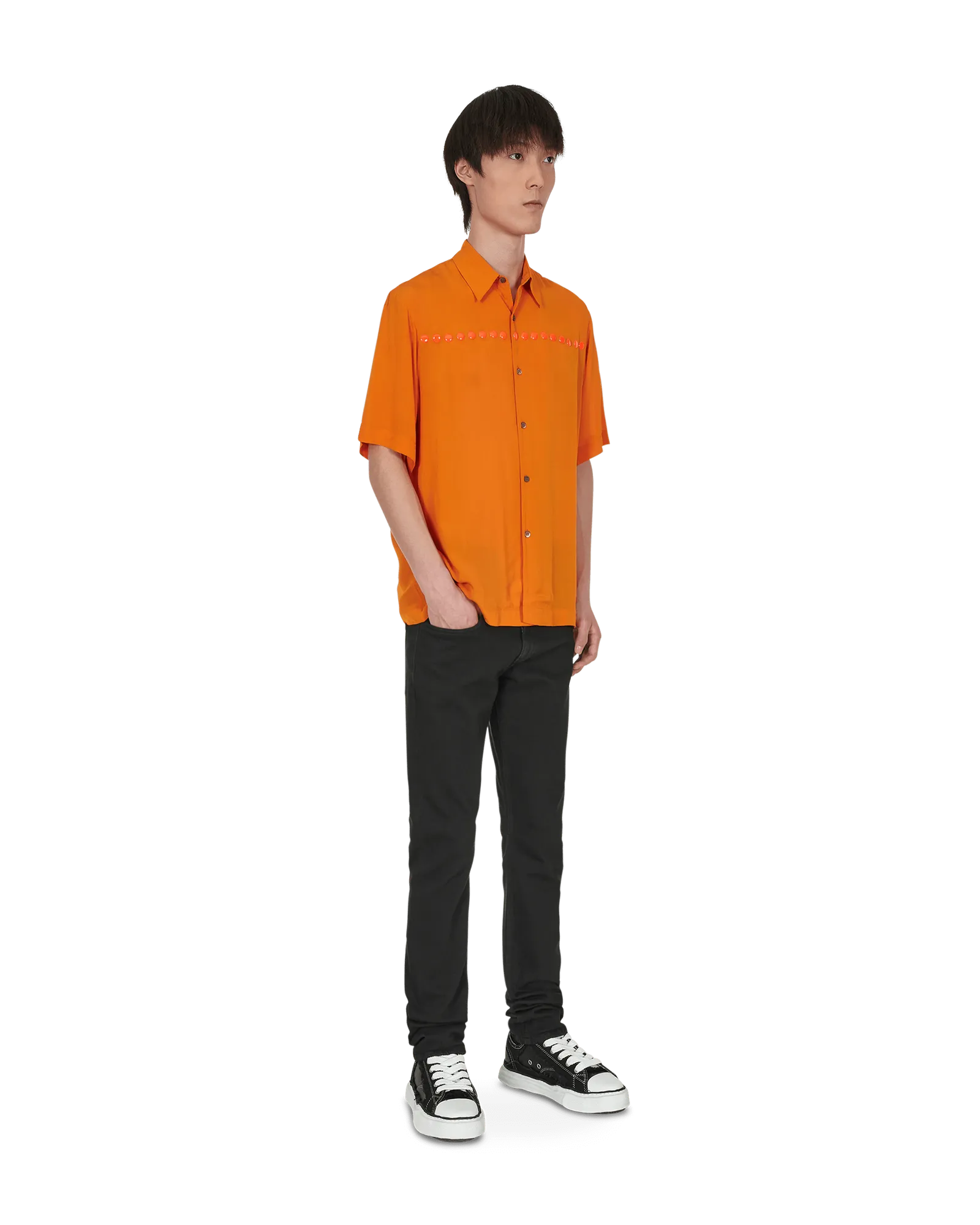 Hemd Dries Van Noten Clasen Embroidered Shirt 020739-4122 353