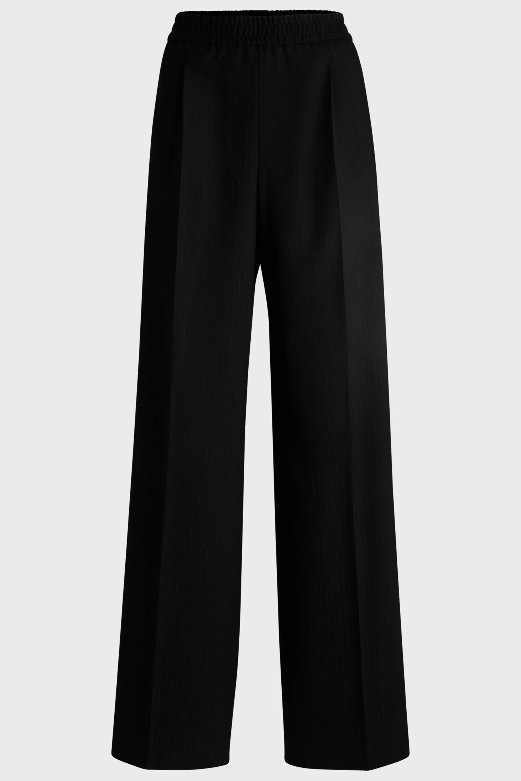 HUGO Pleated Pinstripe Woven Stretch Pants Garos  