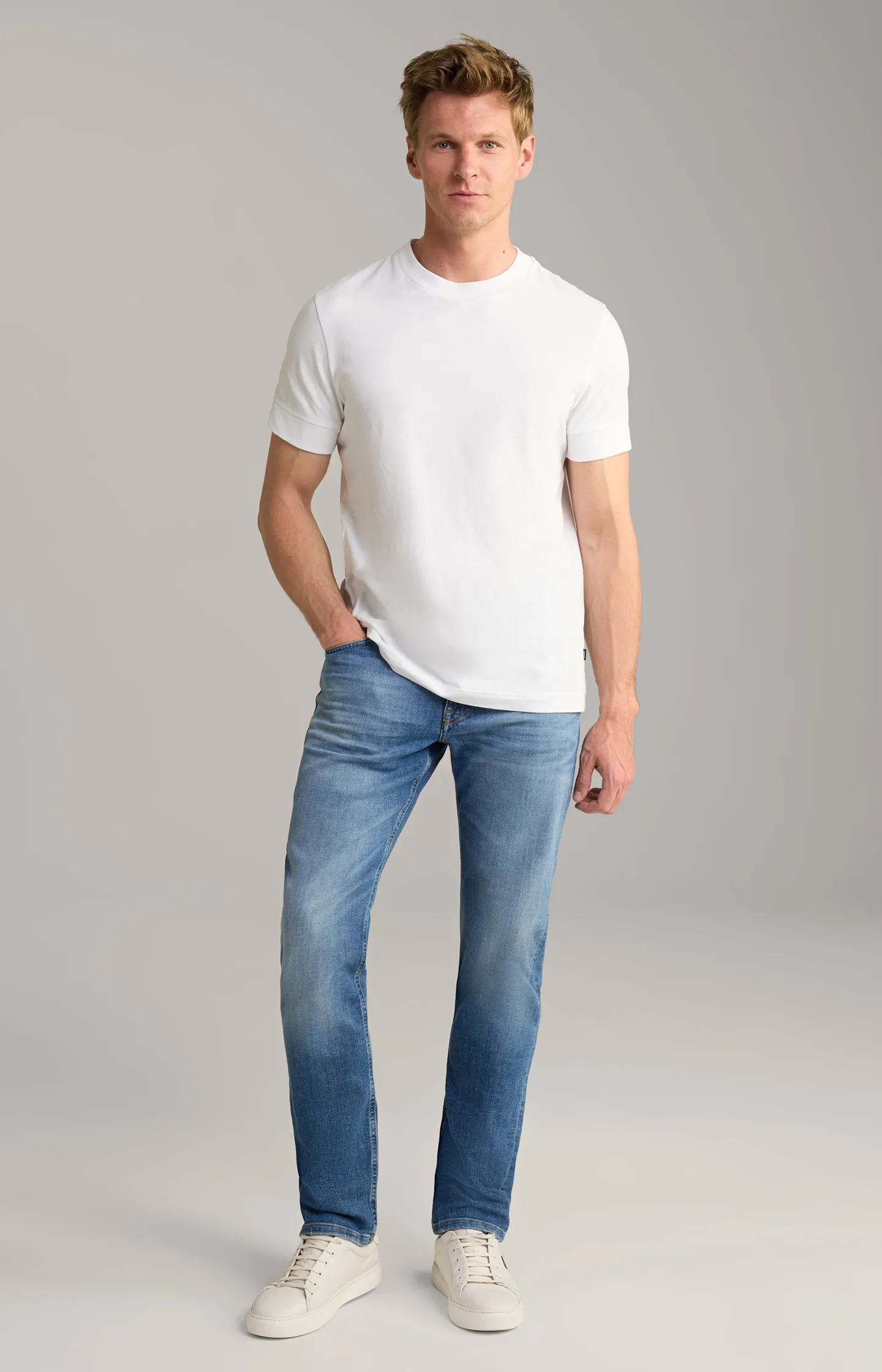 Jeans Fortres in Aqua-Blue washed