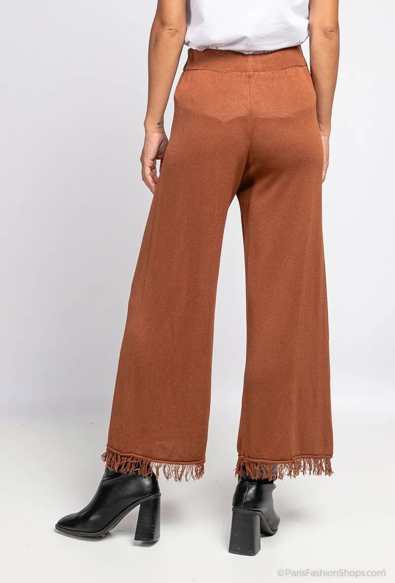 Knit pants