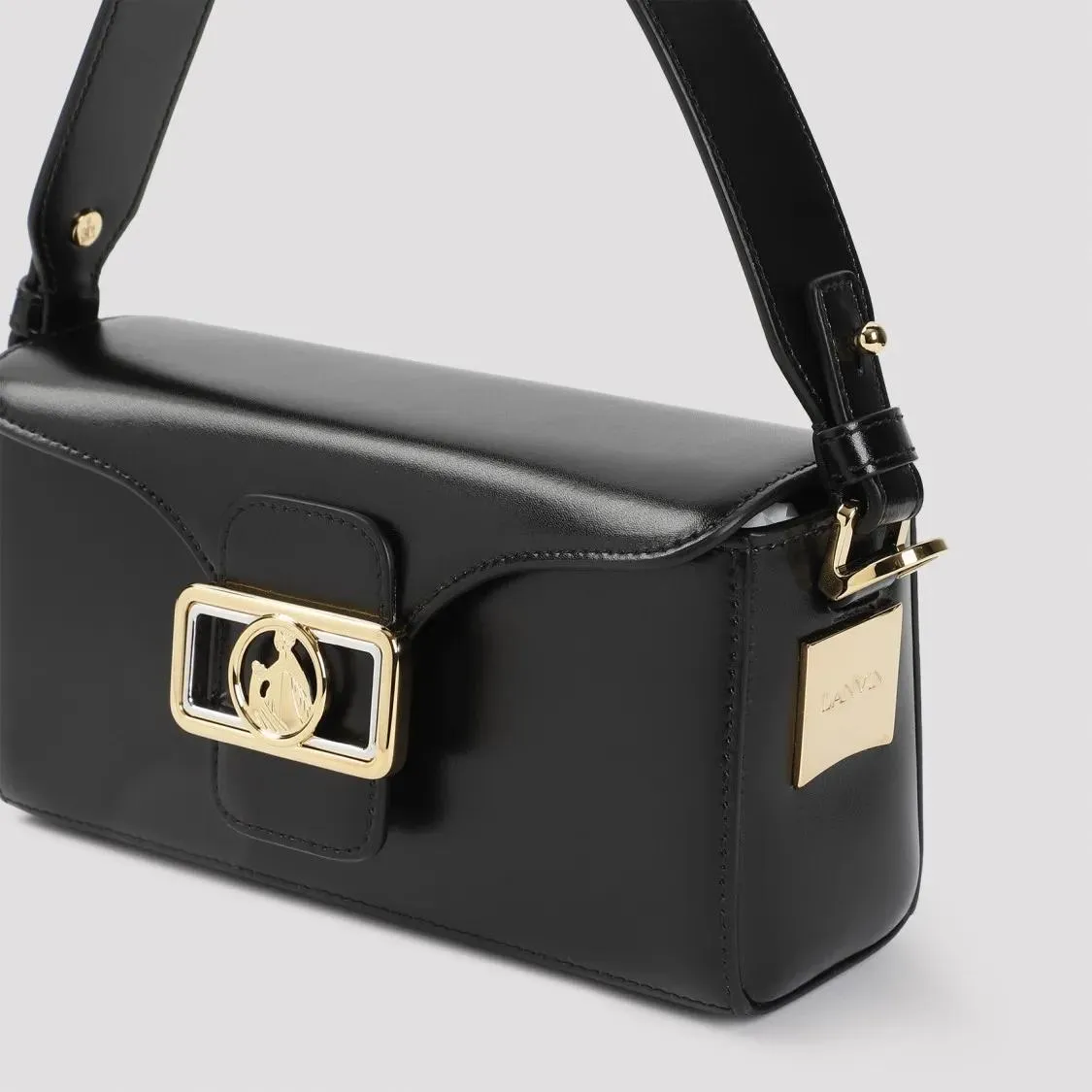   Lanvin  Pencil Nano Shoulder Bag Black  Schultertasche 