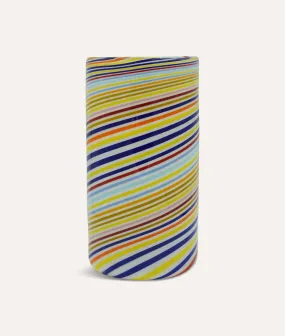 Long vase in Murano glass