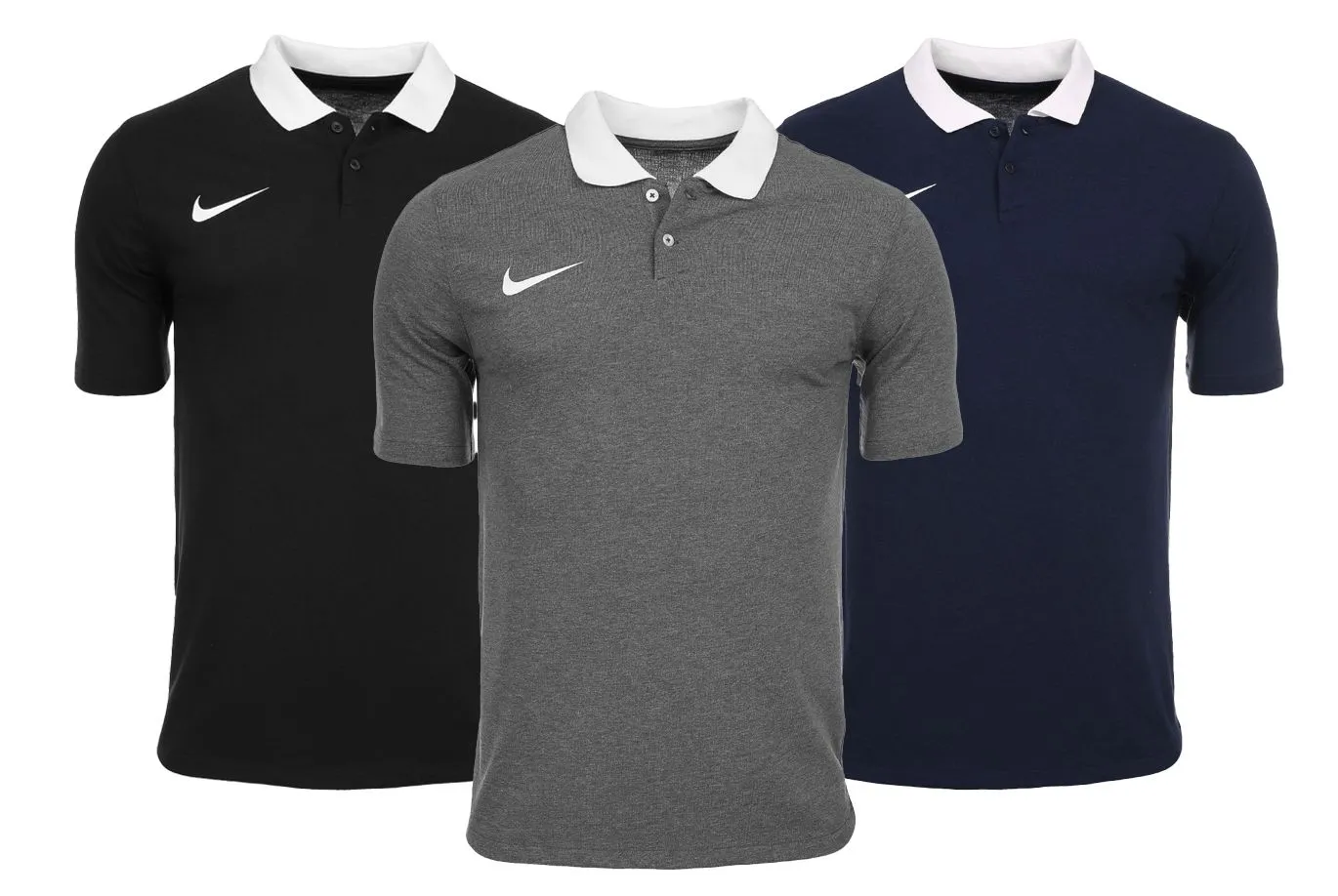 Nike T-Shirt-Satz der Männer Dri-FIT Park 20 Polo SS CW6933 010/451/071