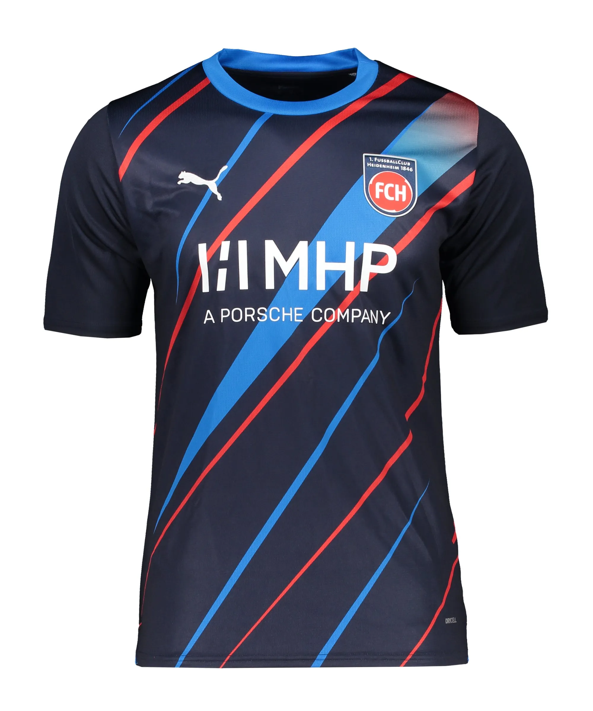 PUMA 1. FC Heidenheim Trikot Away 2023/2024 Kids Blau F02