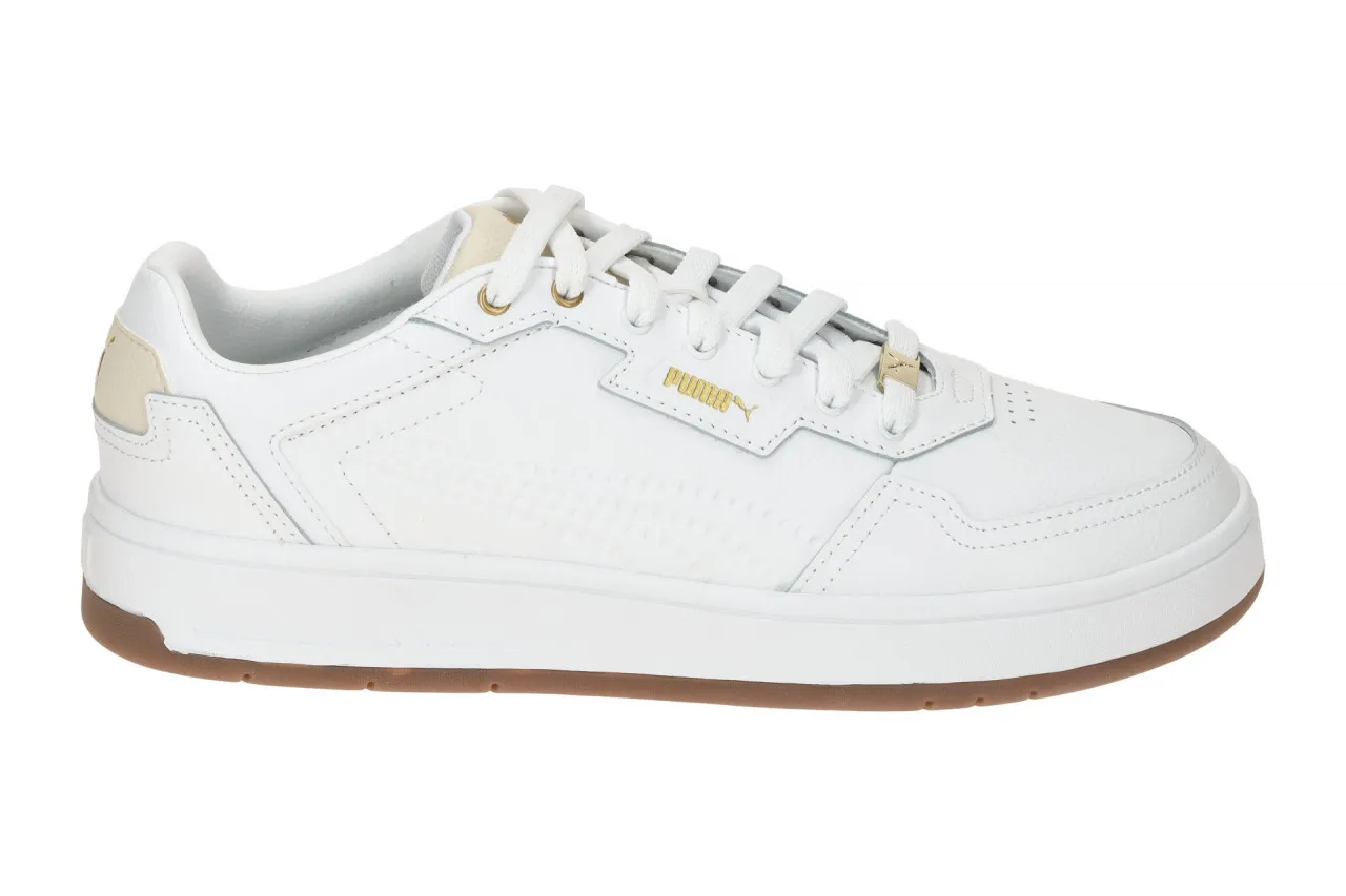 Puma Court Classic Lux white Sneaker weiß Sport 395019