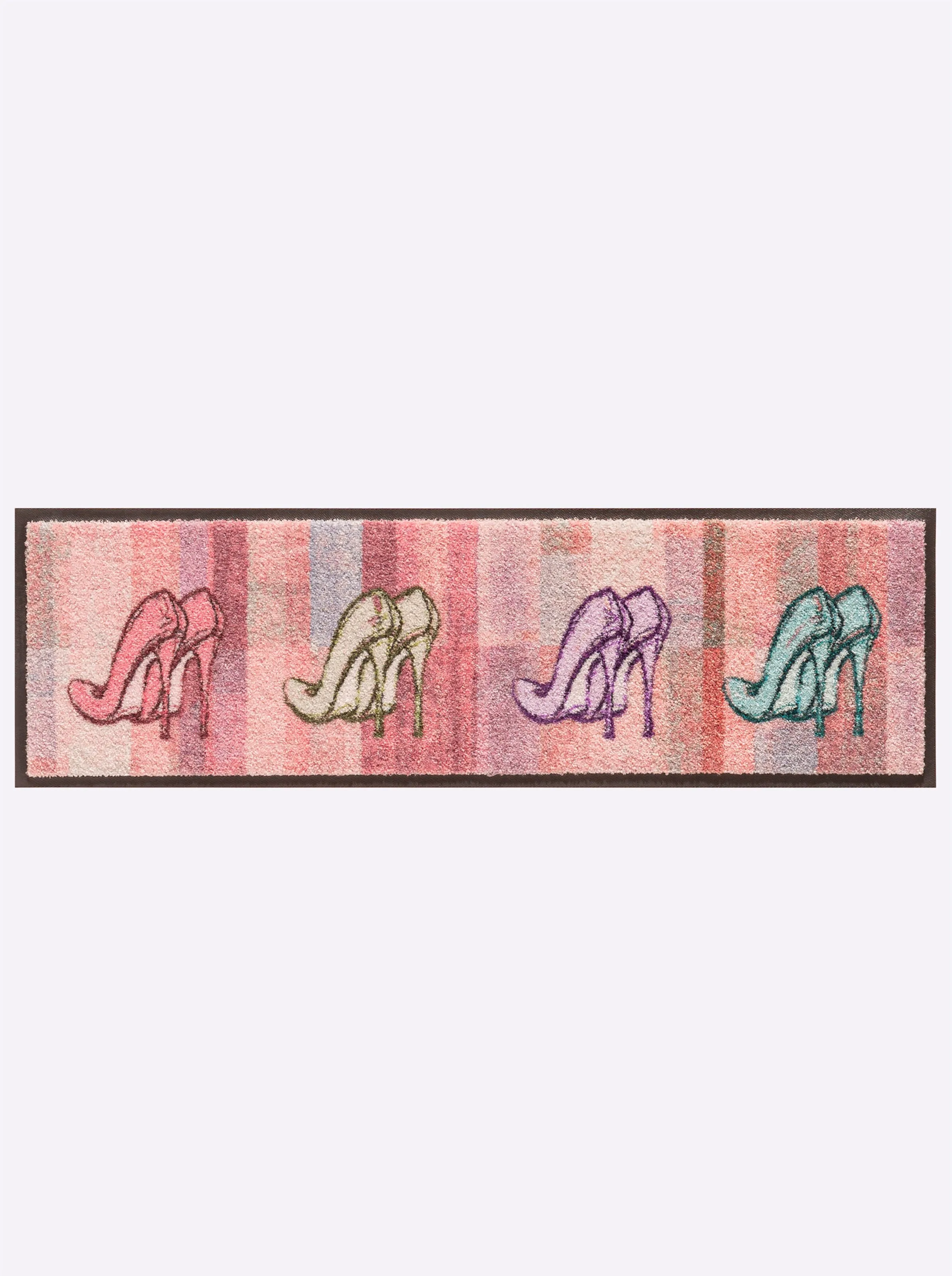 Salonloewe Fußmatte in rosé-bunt