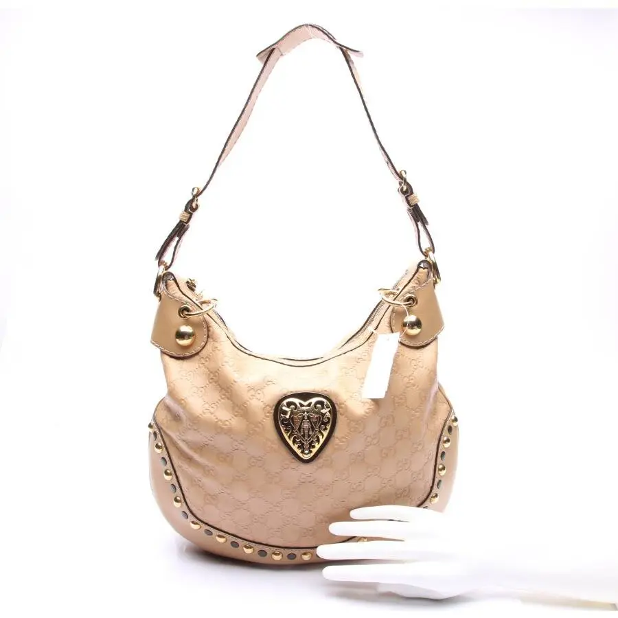 Schultertasche Braun