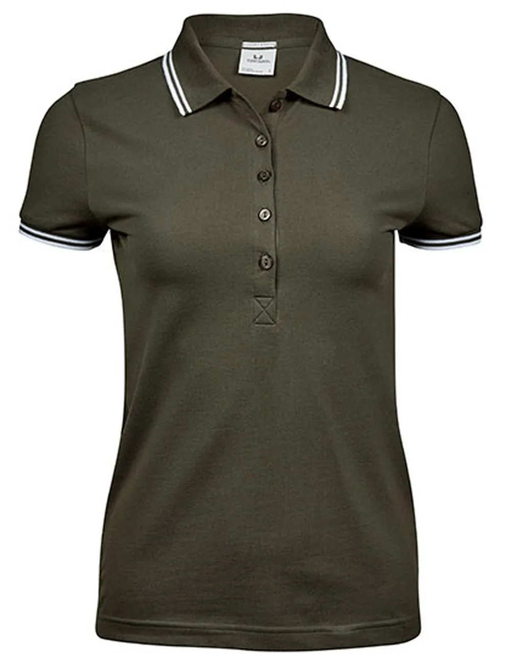 Stripe Stretch Poloshirt besticken | Profi Logostickerei