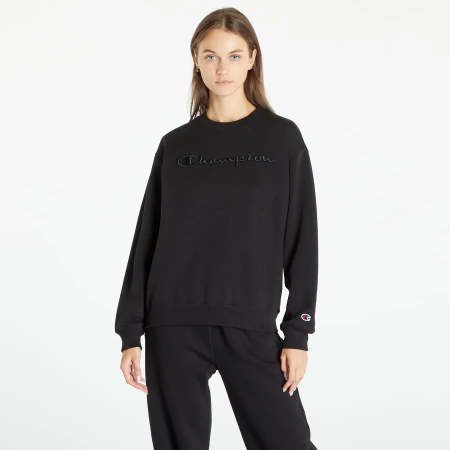 Sweatshirt Champion Crewneck Sweatshirt Black 116680 CHA KK001