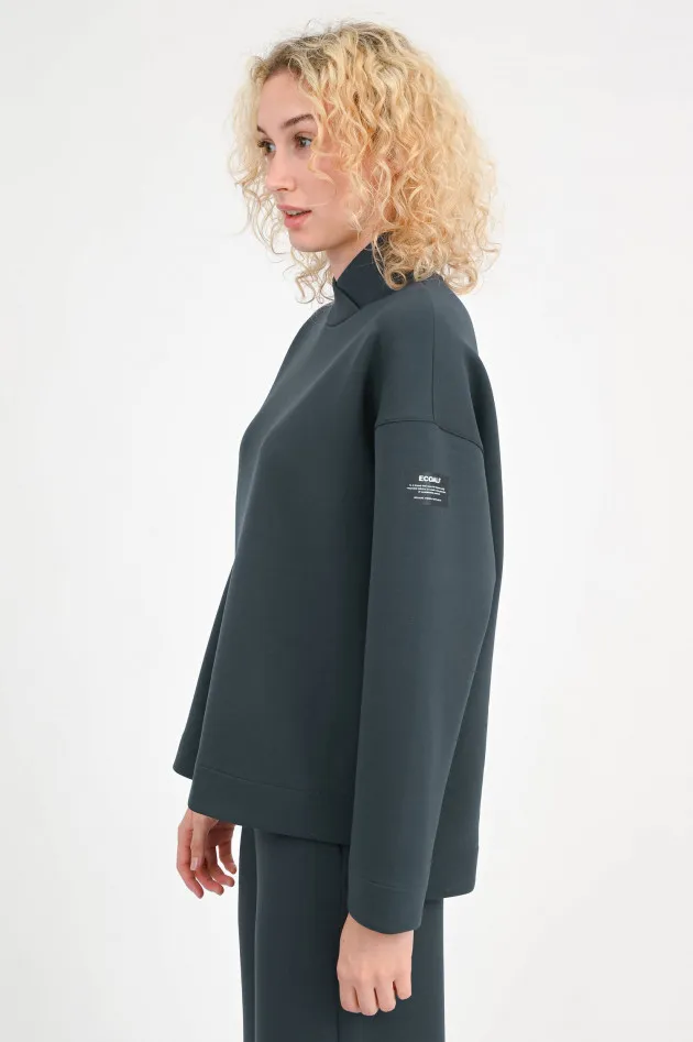 Sweatshirt MAIA in Graugrün