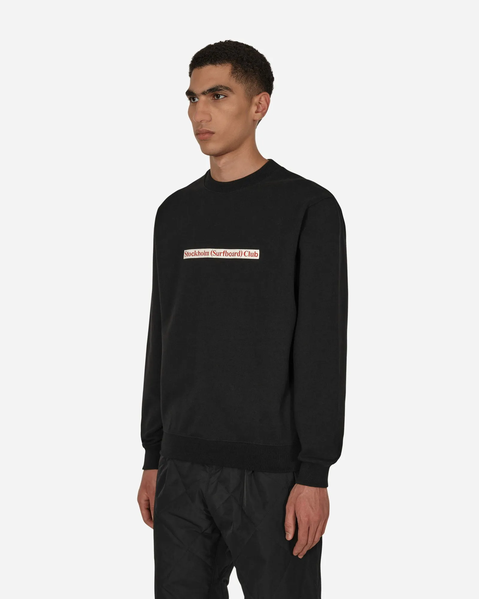 Sweatshirt Stockholm (Surfboard) Club Logo Crewneck Sweatshirt MU1B90 001