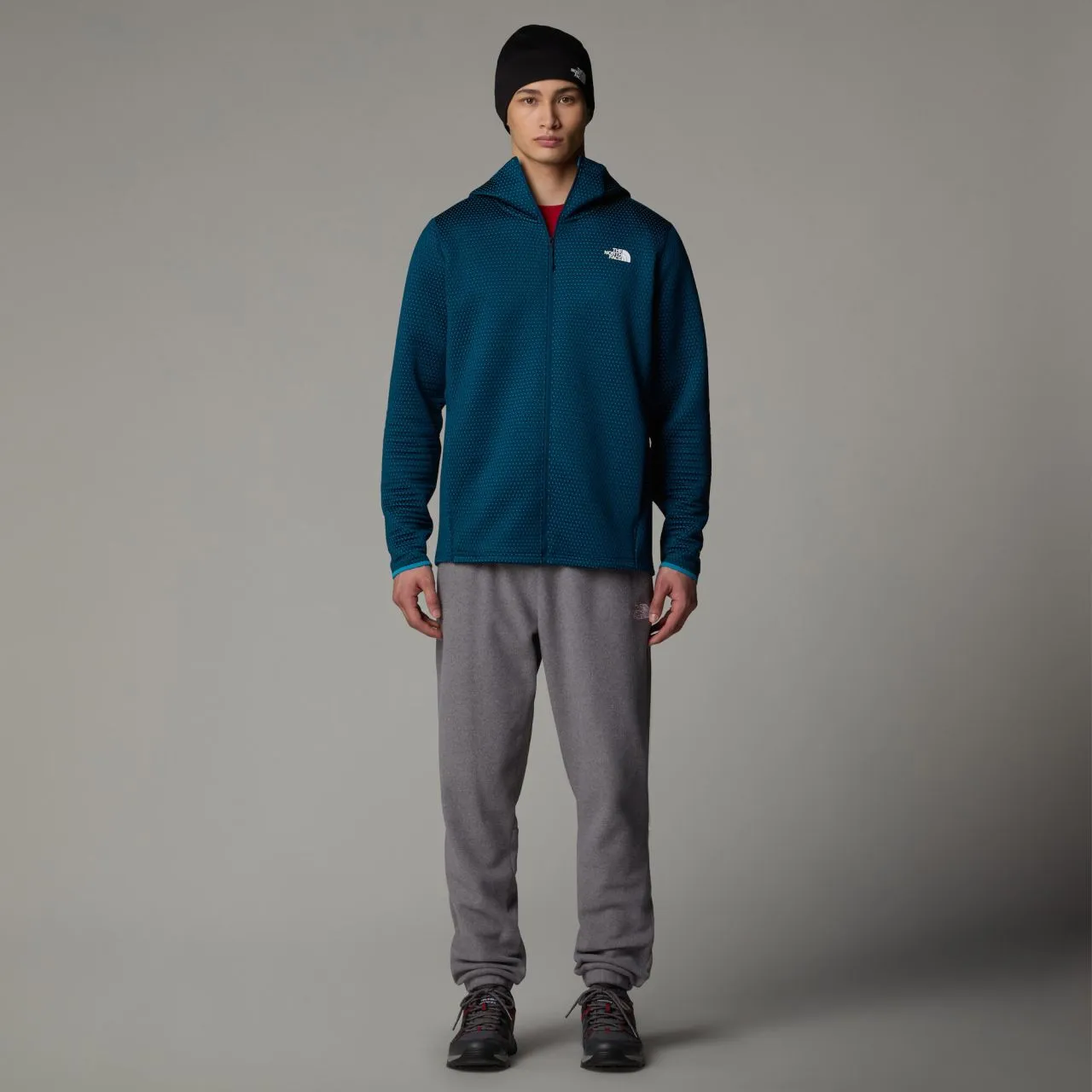 The North Face Mens Vertical Thermal Full Zip Hoodie -
