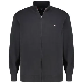 Tommy Hilfiger Strickjacke mit Kaschmir, schwarz 