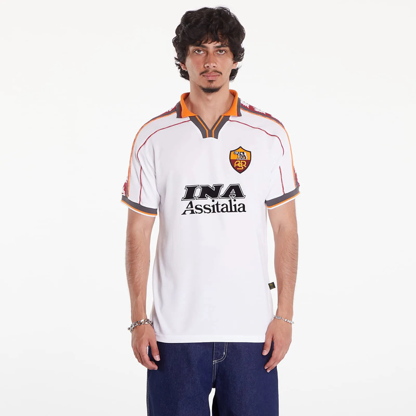 Trikot COPA AS Roma 1998 - 99 Away Retro Football Shirt 379-003