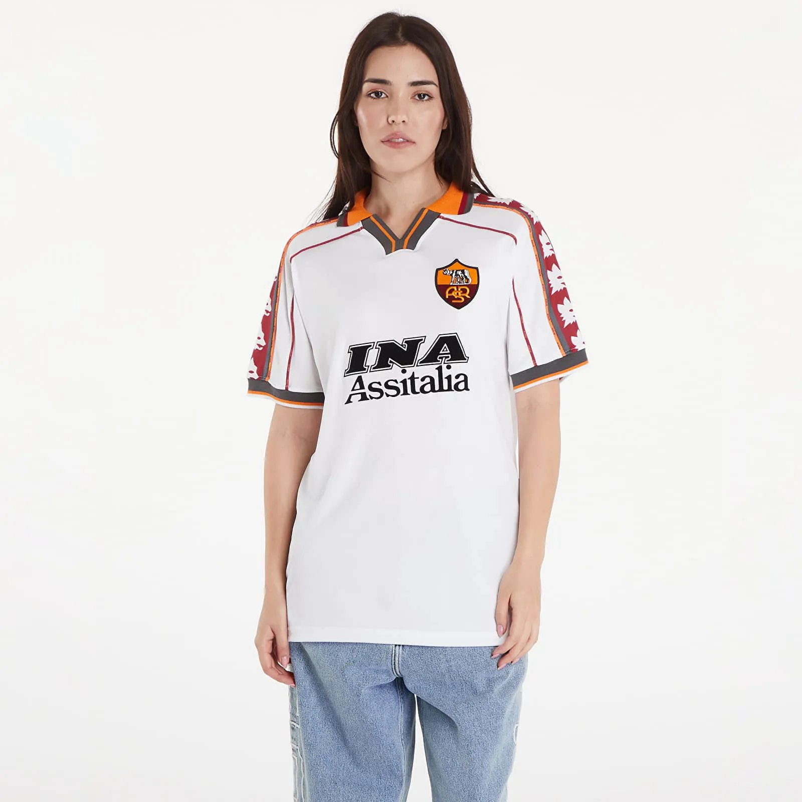 Trikot COPA AS Roma 1998 - 99 Away Retro Football Shirt 379-003