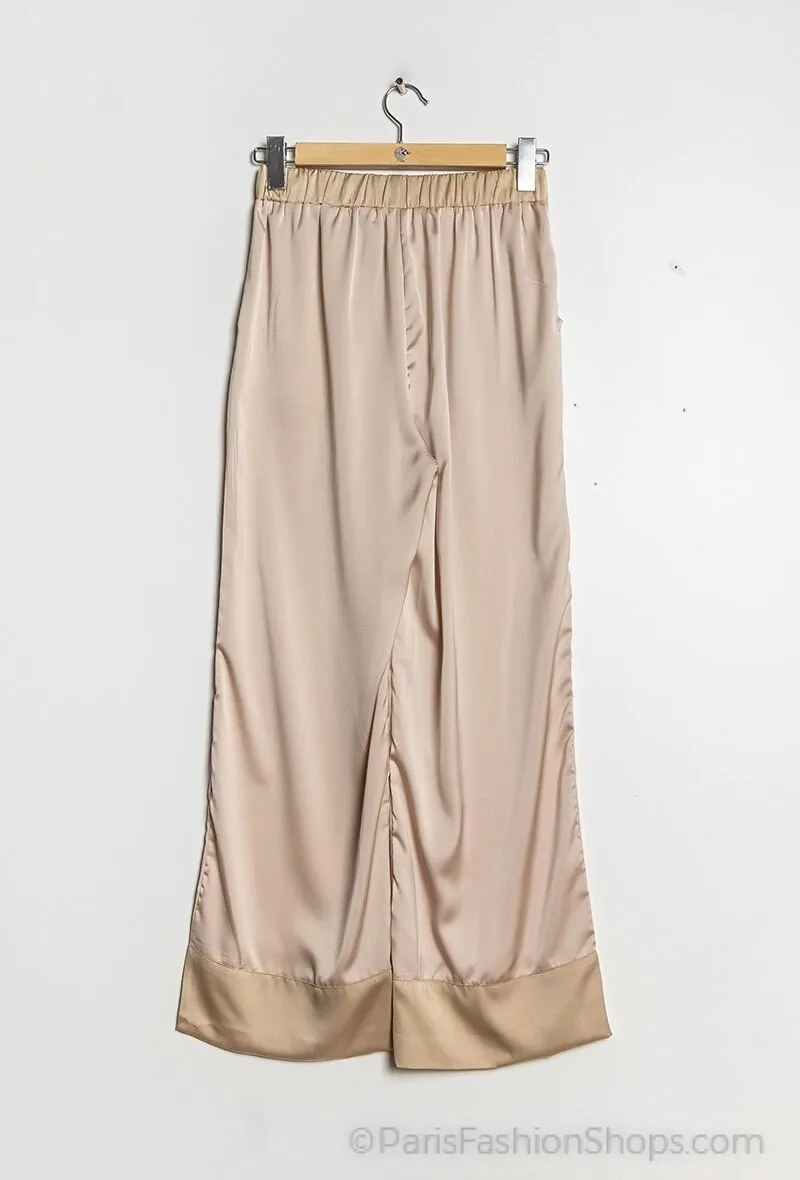 UMBERLINE Light satin pants