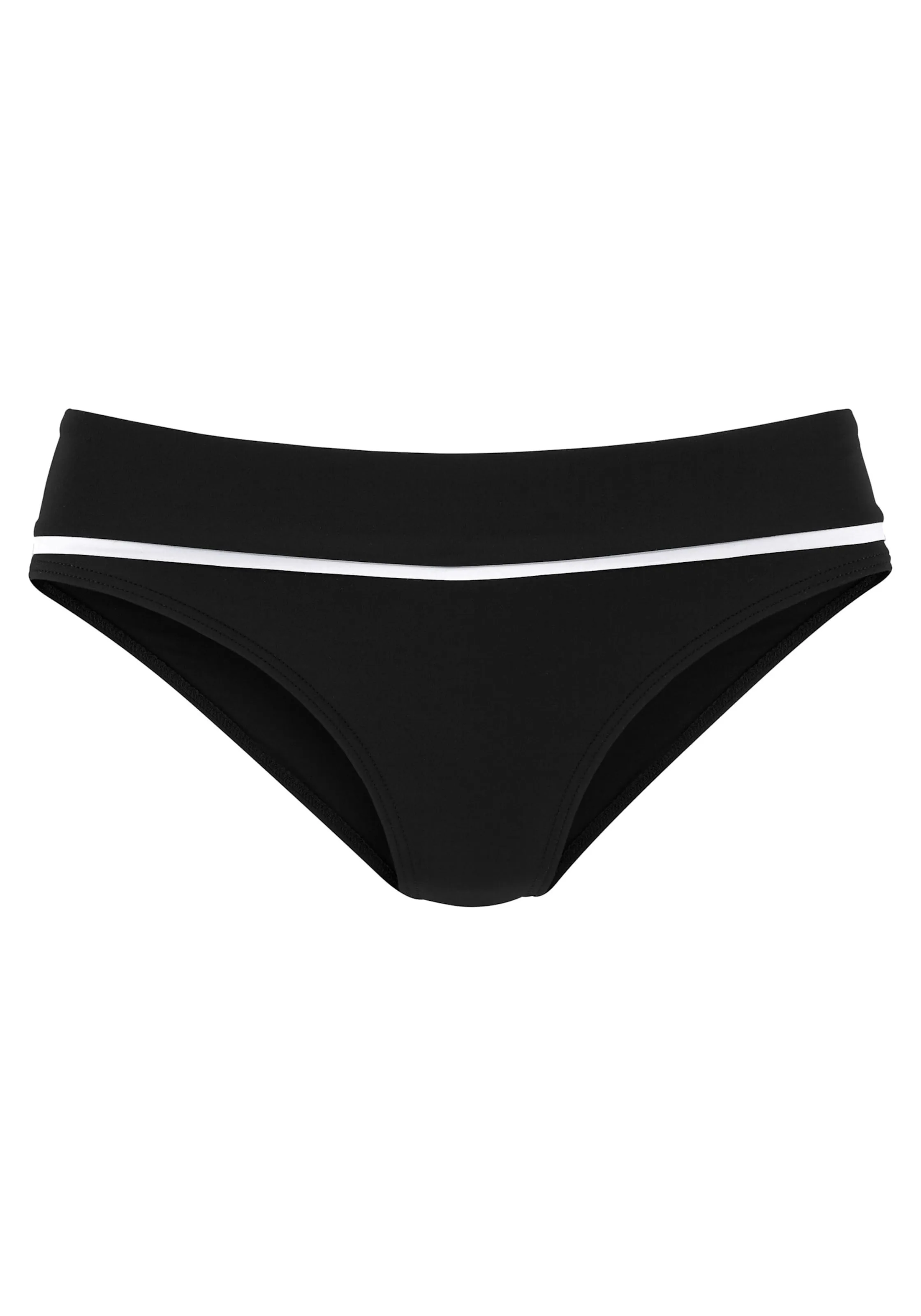 Vivance Bikini-Hose in schwarz