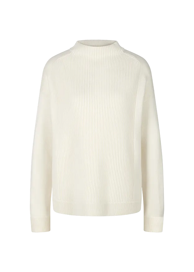 WENDBARER PULLOVER AUS CASHMERE MIX  »  Farbe: offwhite, Größe: M